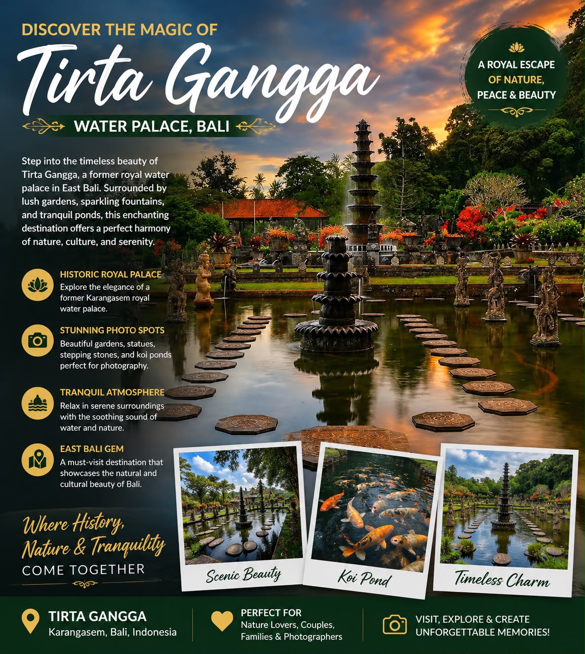 Tirta Gangga, Bali