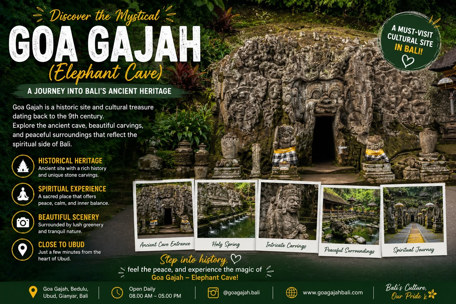Goa Gajah, Bali