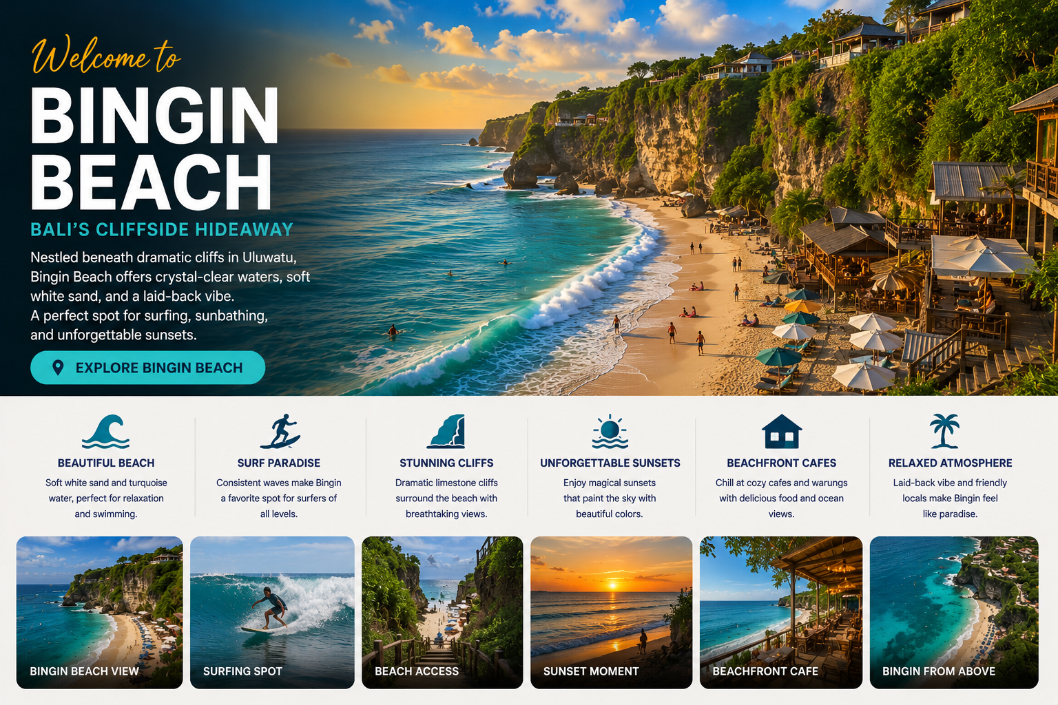 Bingin Beach, Bali