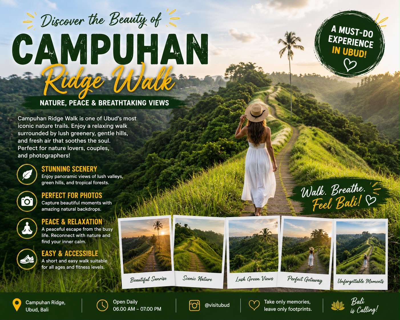Campuhan Ridge Walk, Bali