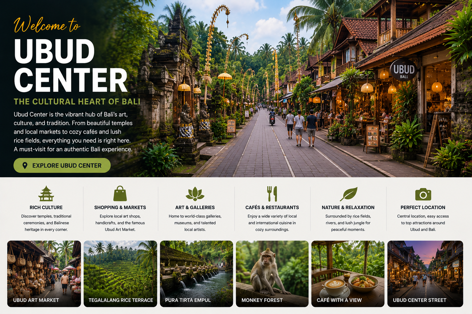 Ubud Center, Bali