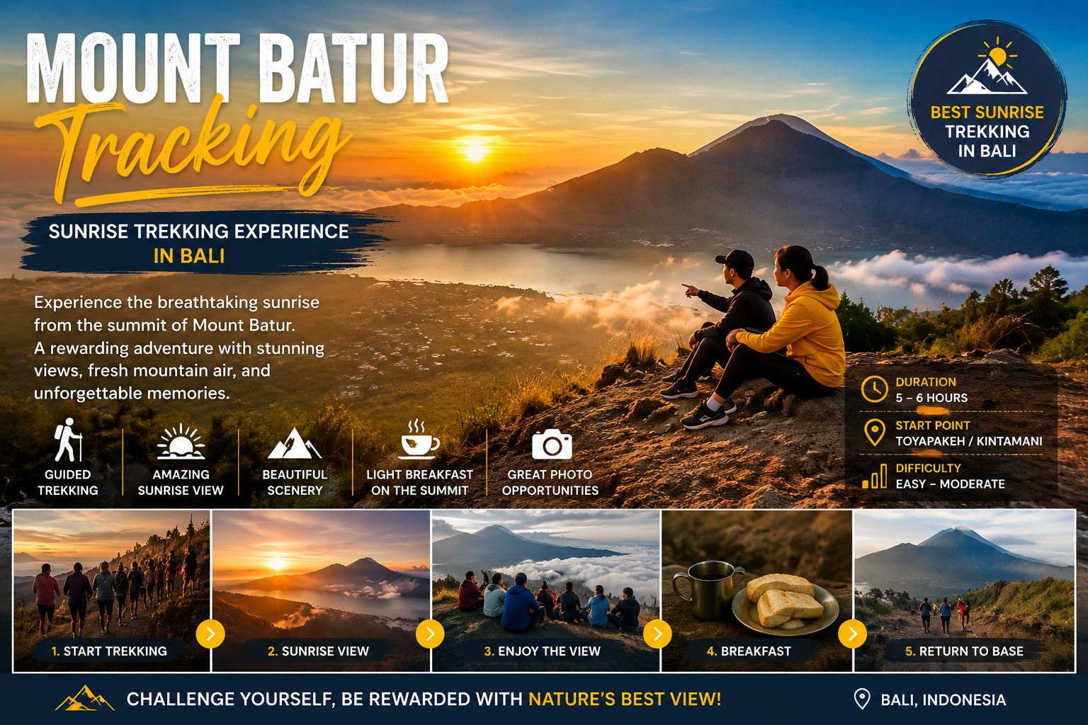 Mount Batur Sunrise Trekking